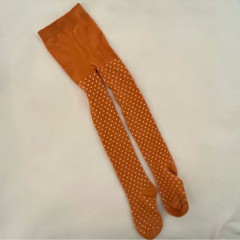 Gymboree Halloween Shop Polka Dot Tights